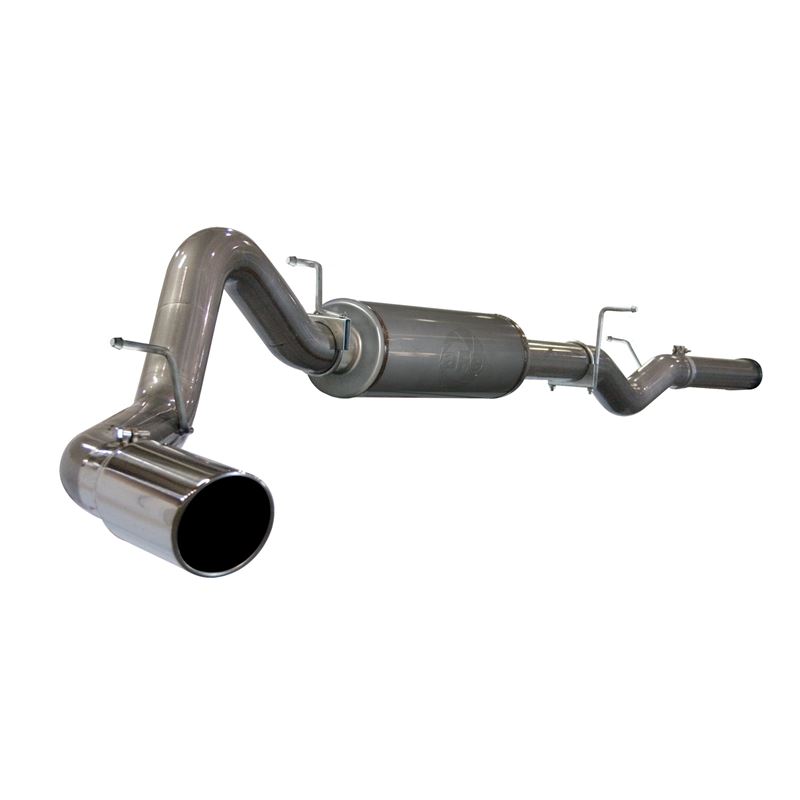 aFe Large Bore-HD 4 IN 409 Stainless Steel Cat-Bac