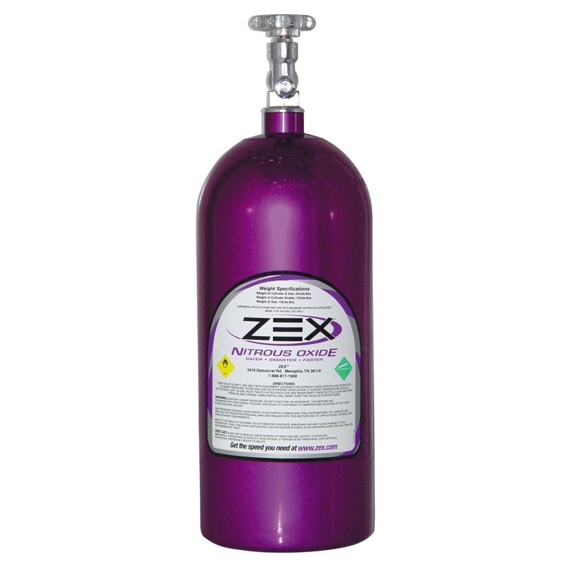 ZEX Purple 10 lb Nitrous Oxide Bottle(82000)