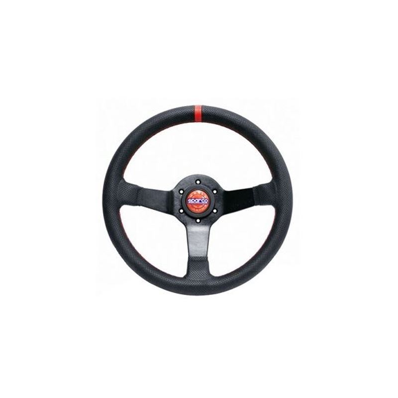 Sparco Steering Wheel R330 Champion Black Leather