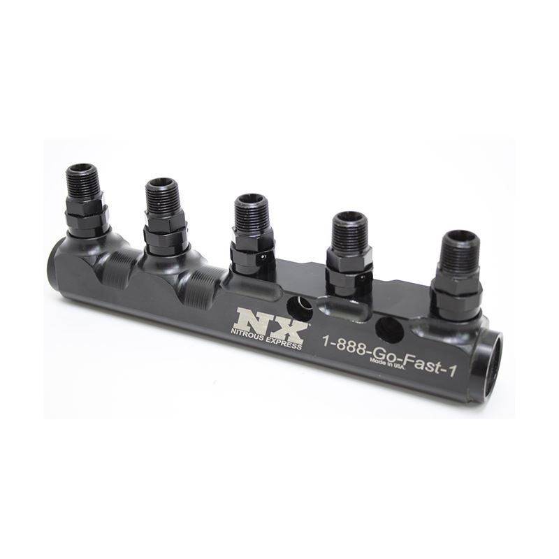 Nitrous Express FUEL LOG, 5 PORT, With FITTINGS (1
