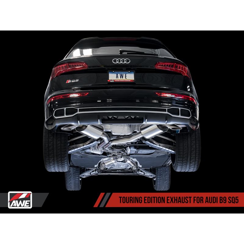 AWE Touring Edition Exhaust for Audi B9 SQ5 - Non-