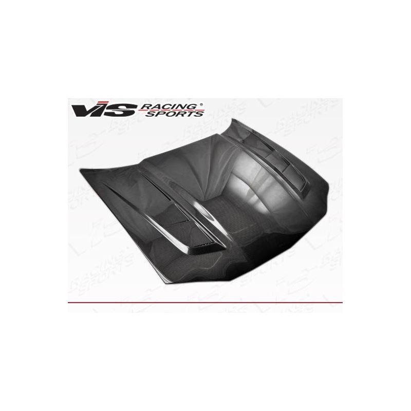 VIS Racing SCV Style Black Carbon Fiber Hood