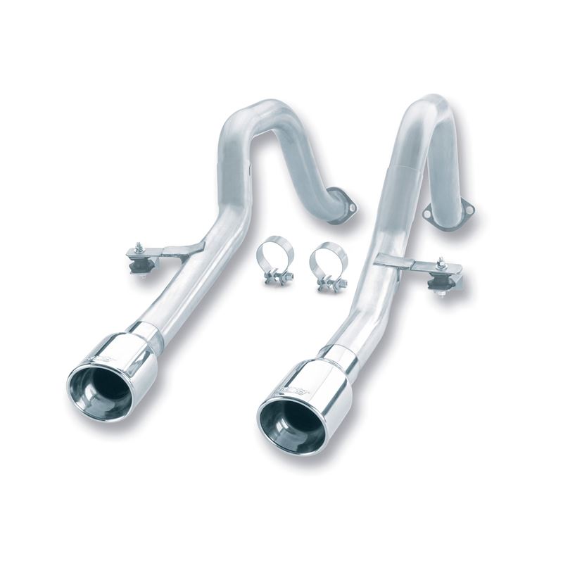 Borla Axle-Back Exhaust System - Straight Pipe (12