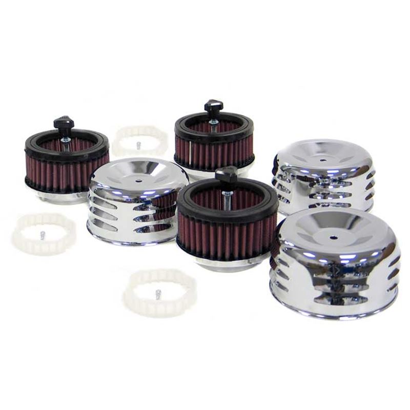 K and N Round Air Filter Assembly (60-0503)
