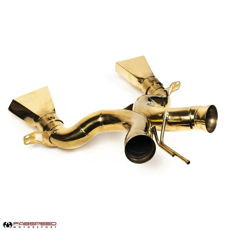 Fabspeed 650S Supreme Titanium X-Pipe Exhaust Syst