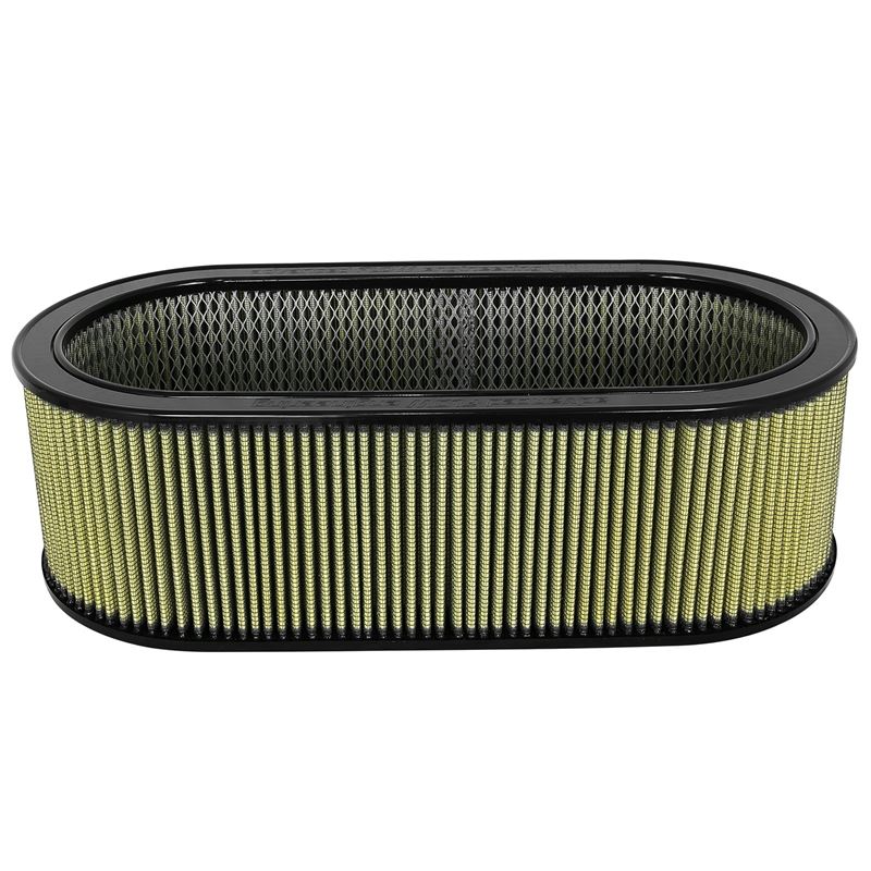 aFe Magnum FLOW Universal Oval Racing Filter w/ Pr