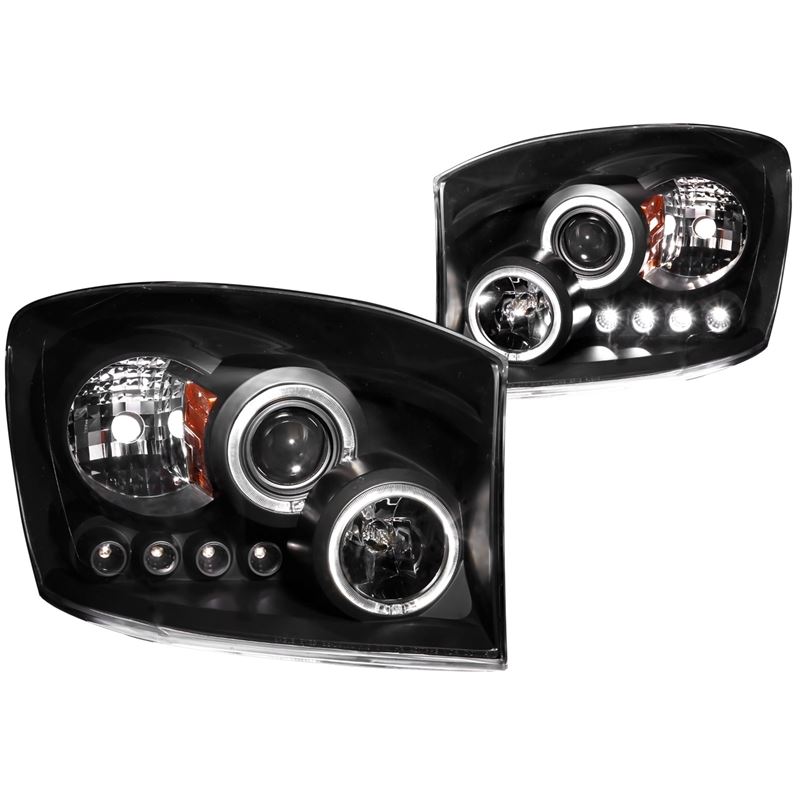 ANZO 2006-2008 Dodge Ram 1500 Projector Headlights