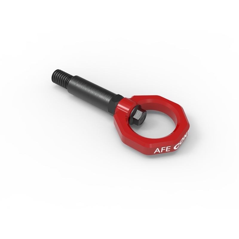 aFe CONTROL Front Tow Hook Red(450-502001-R)