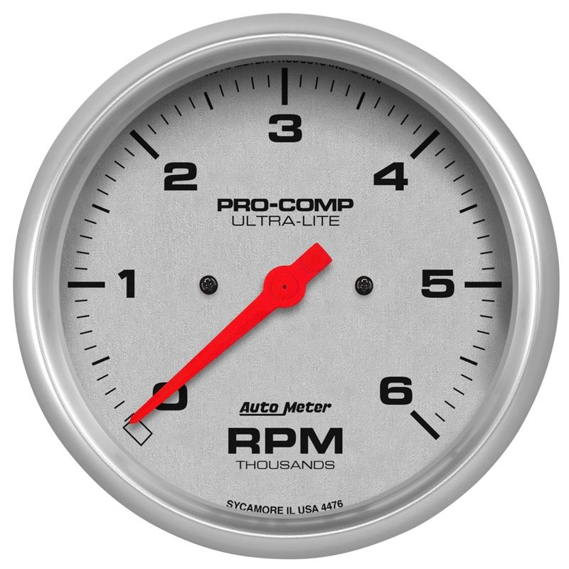 AutoMeter Ultra-Lite 5in. 0-6K RPM In-Dash Tachome