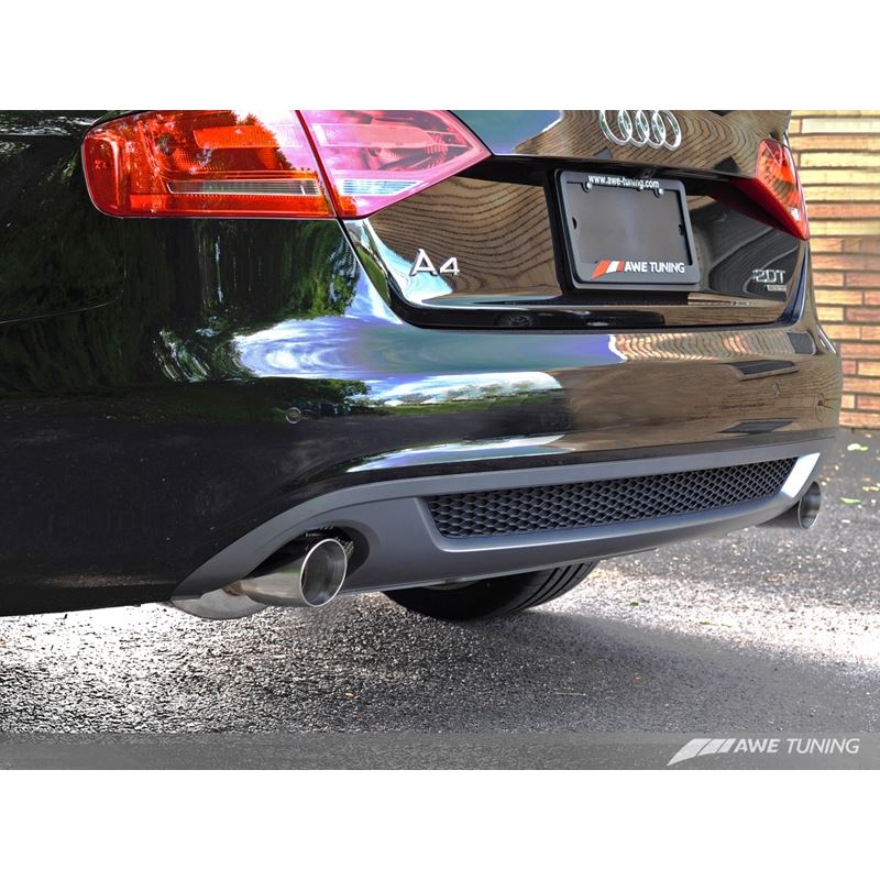 AWE Touring Edition Exhaust for B8 A4 2.0T - Dual