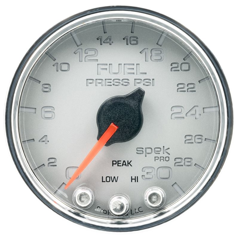 AutoMeter Spek-Pro Gauge Fuel Press 2 1/16in 30psi