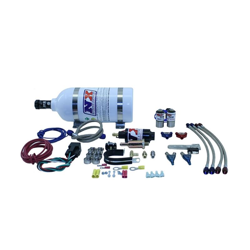 Nitrous Express 2 Cyl Mainline Nitrous Kit w/2.5lb