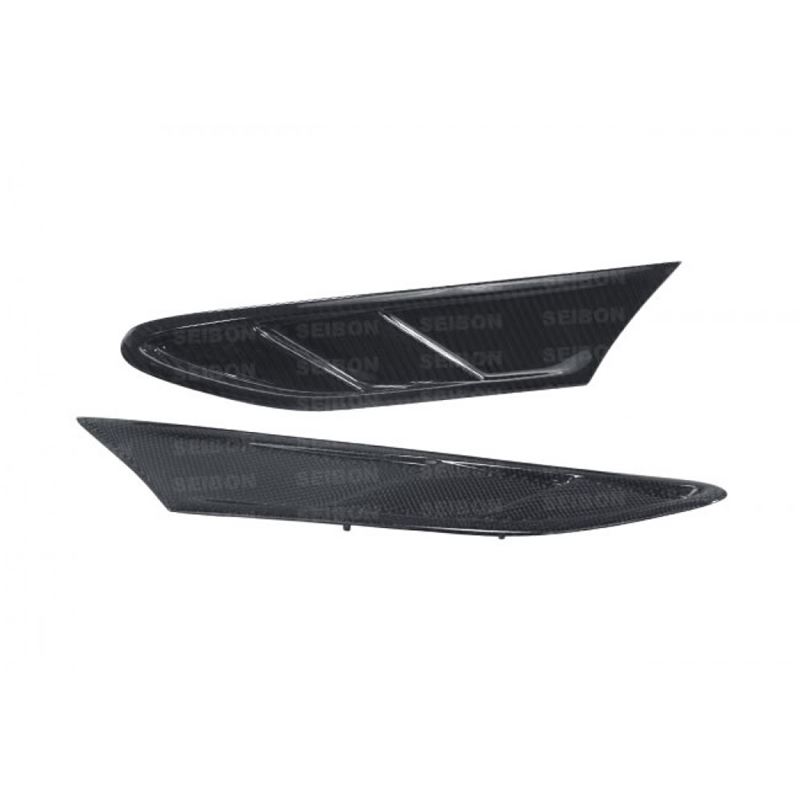 Seibon FR-style carbon fiber fender ducts for 2013