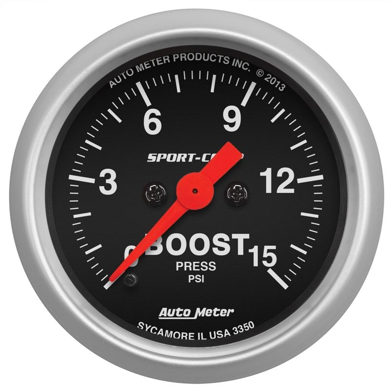 AutoMeter 2-1/16in 15PSI Boost Digital Stepper Mot