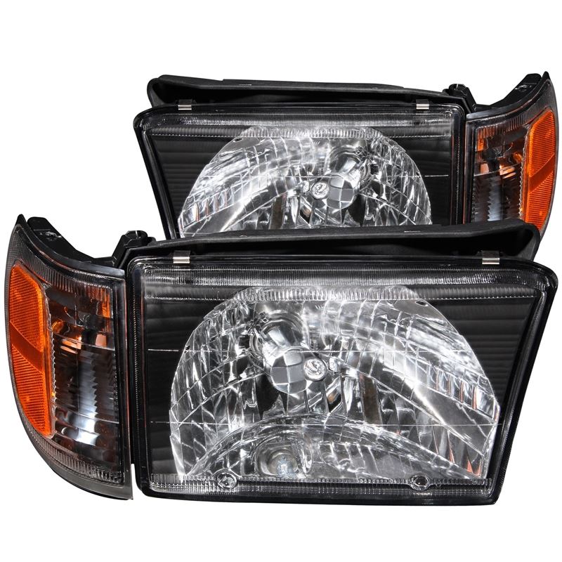 ANZO 1999-2002 Toyota 4Runner Crystal Headlights B