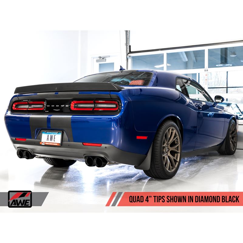 AWE Touring Edition Exhaust for 17+ Challenger 5.7