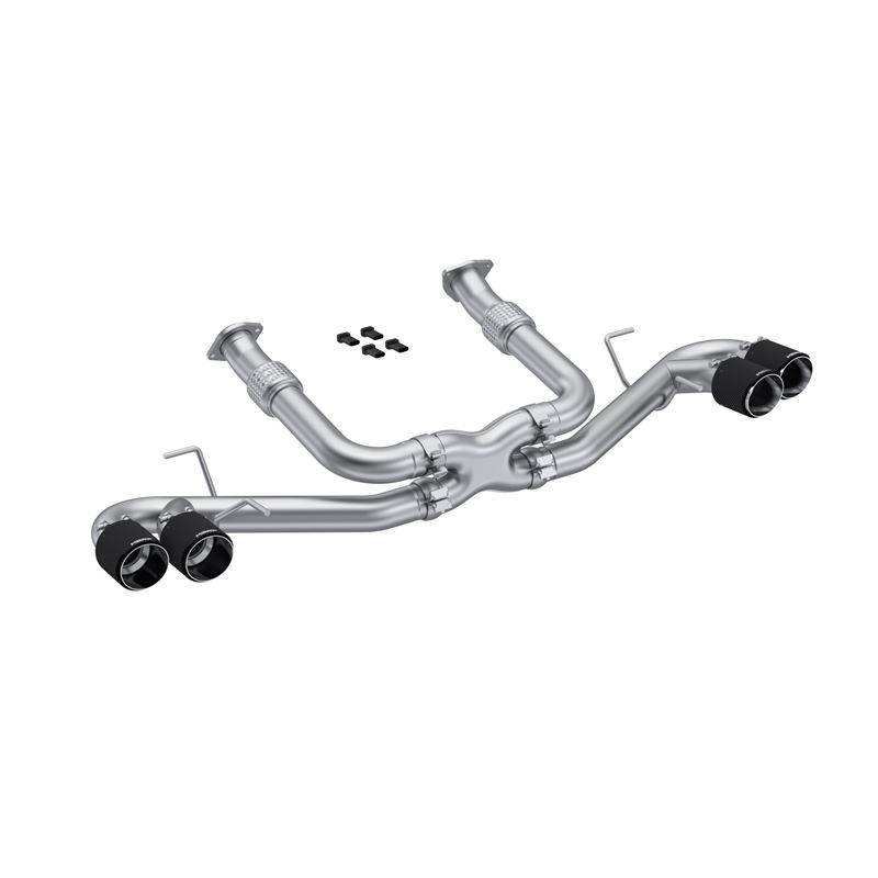 MBRP 3in. Cat-Back Quad Split Rear with 4.5in. Car