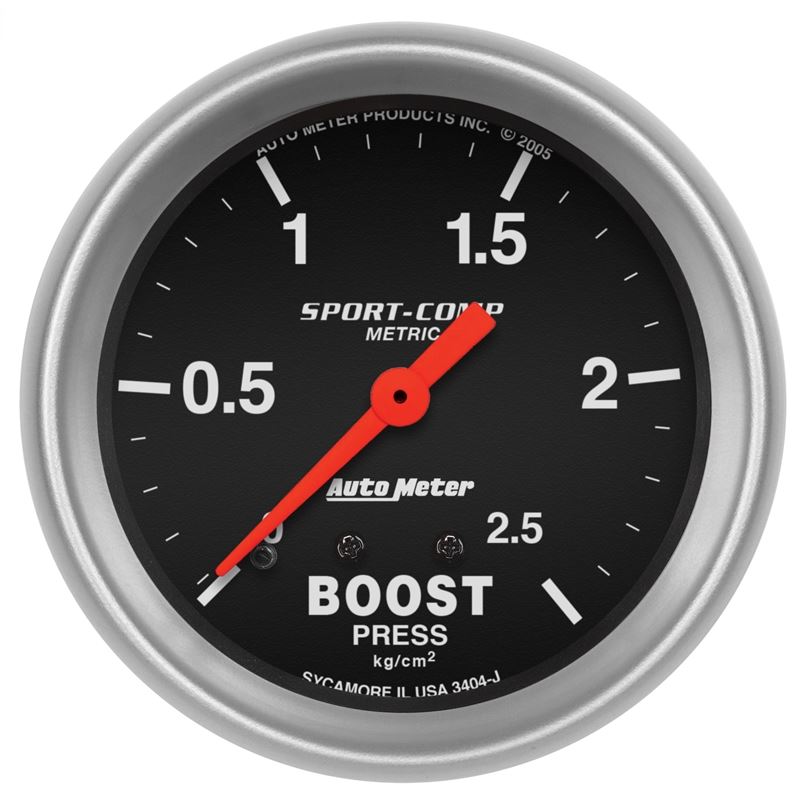 AutoMeter Sport-Comp 66.7mm METRIC 0-4kg/Cm2 Mecha