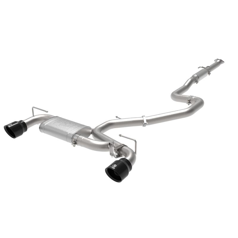 Takeda 3 IN 304 Stainless Steel Cat-Back Exhaust w