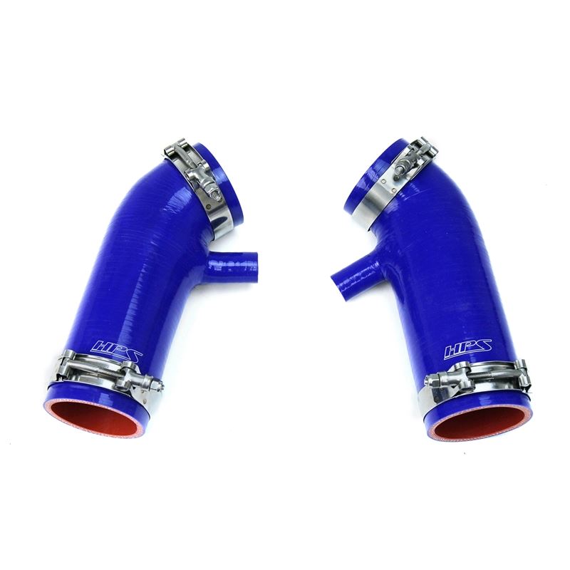 HPS Blue Reinforced Silicone Post MAF Air Intake H