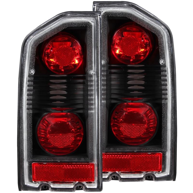 ANZO 1988-1998 Suzuki Vitara Taillights Black (211