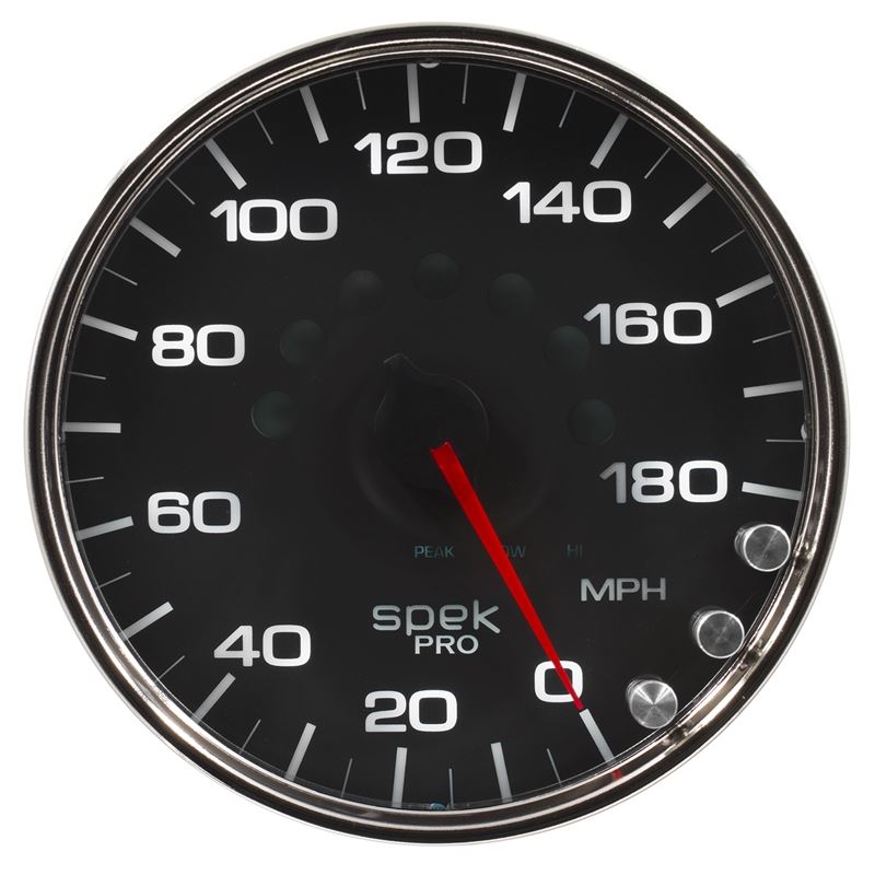 AutoMeter Spek-Pro Gauge Speedometer 5in 180 Mph E