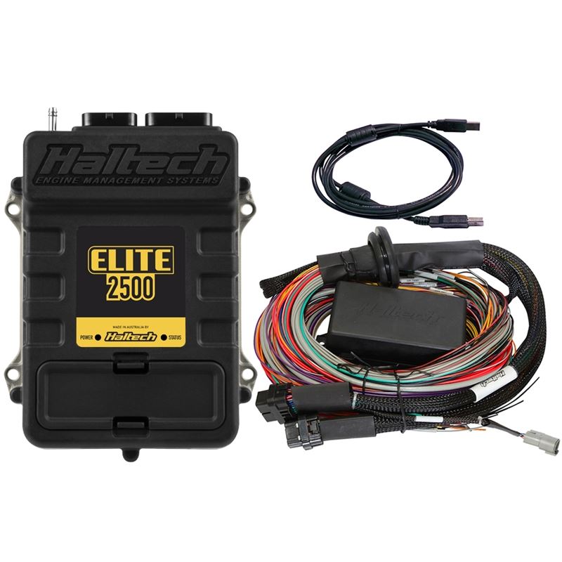 Haltech Elite 2500 + Premium Uni Wire-in Harness K