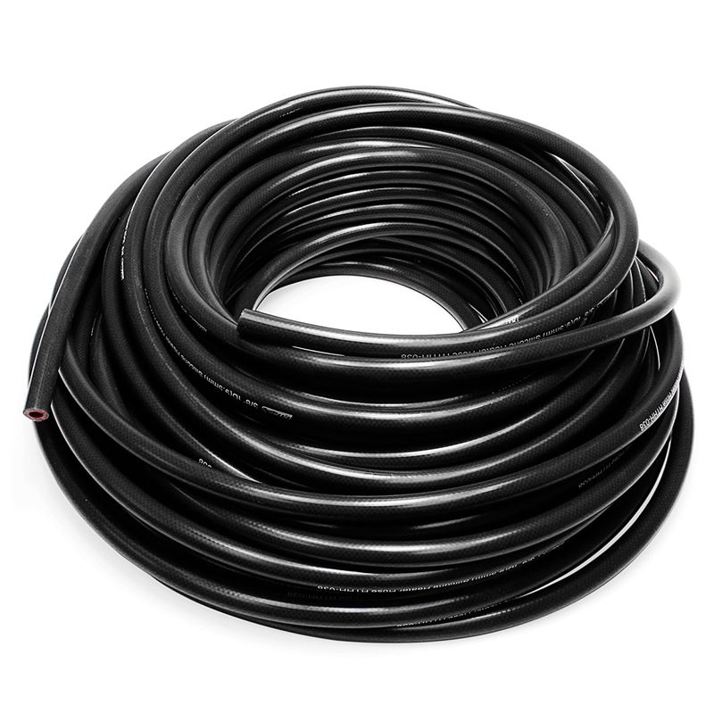 HPS 1/4" ID Black high temp reinforced silico