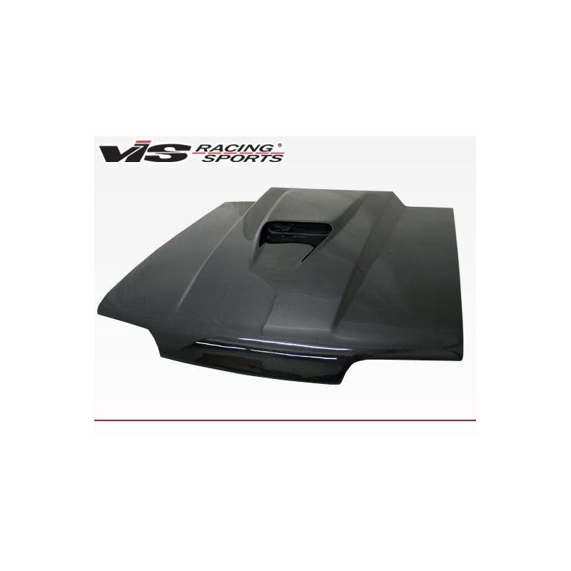 VIS Racing SS Style Black Carbon Fiber Hood