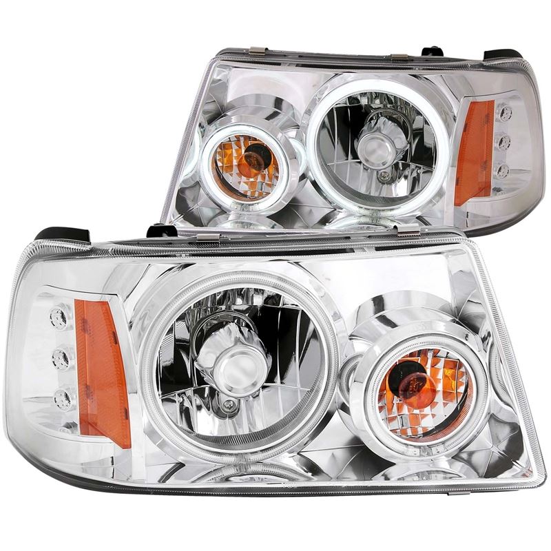 ANZO 2001-2011 Ford Ranger Projector Headlights w/