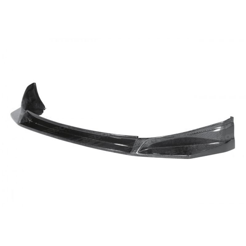 Seibon SR-style carbon fiber front lip for 2009-20