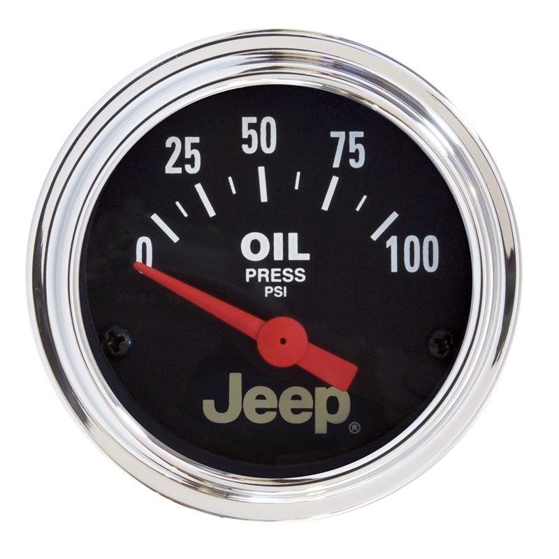 AutoMeter Jeep 52mm 0-100 PSI Short Sweep Electron