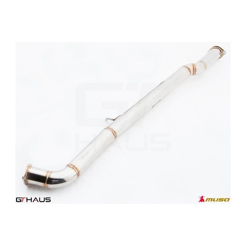 GTHAUS Straight Cat-Back Mid Pipe Section (Ti)- Ti