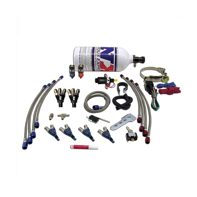 Nitrous Express 4 Cyl Piranha Nitrous Kit (For EFI