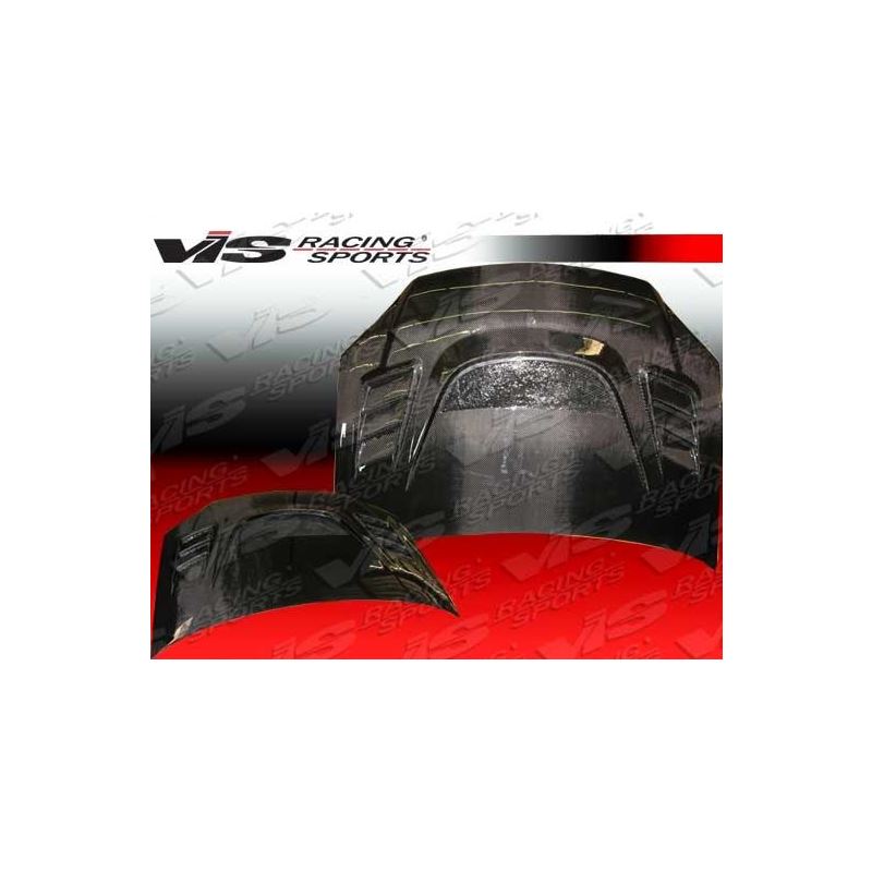 VIS Racing G Speed Style Black Carbon Fiber Hood