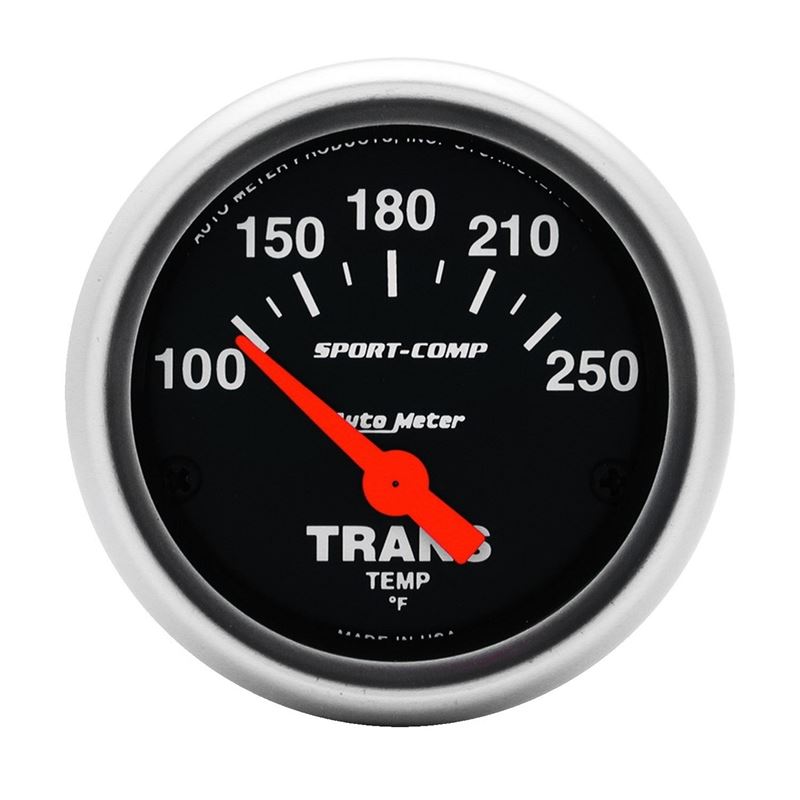 AutoMeter Sport Comp 100-250 F Trans Temp Gauge(33