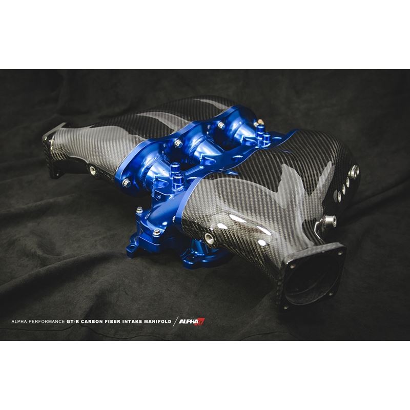 ALPHA R35 Carbon Fiber Intake Manifold - w/ Aux Fu