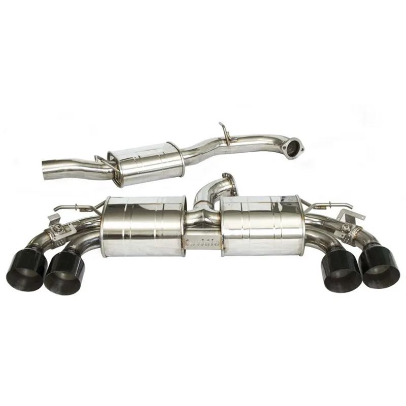 Invidia 76mm R400 Valved Cat Back Exhaust Straight