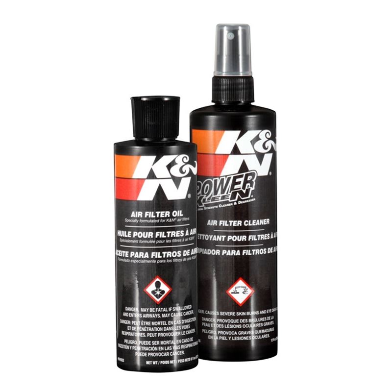 K and N Filter Care Service Kit-Squeeze Red (99-50